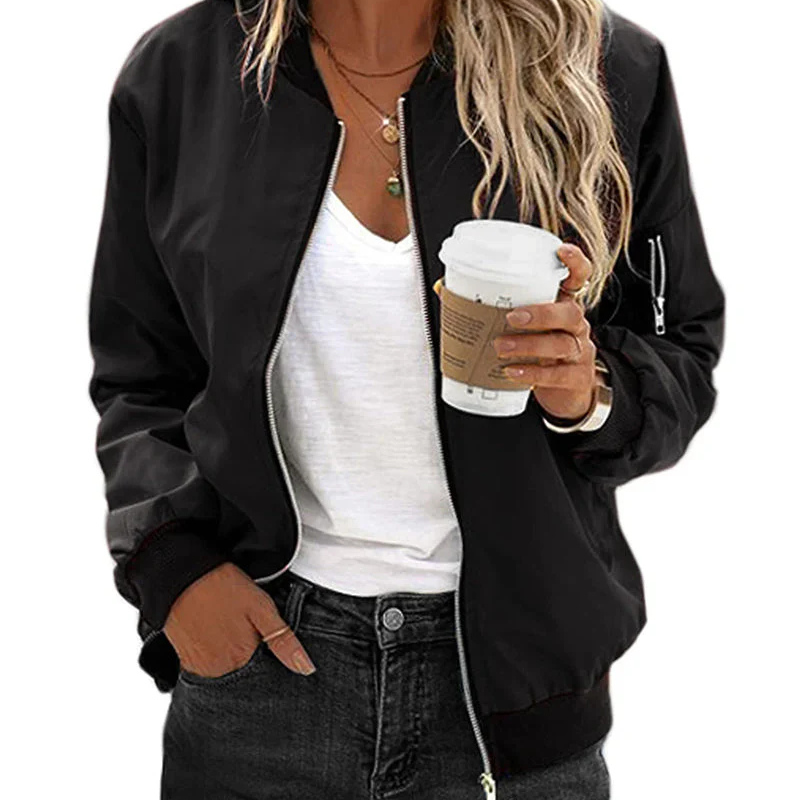 Isabelle – Veste bomber courte femme