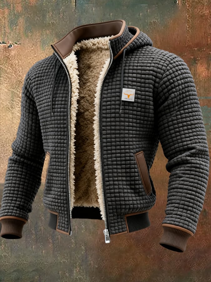 Thomas – Veste d’hiver matelassée en polaire homme
