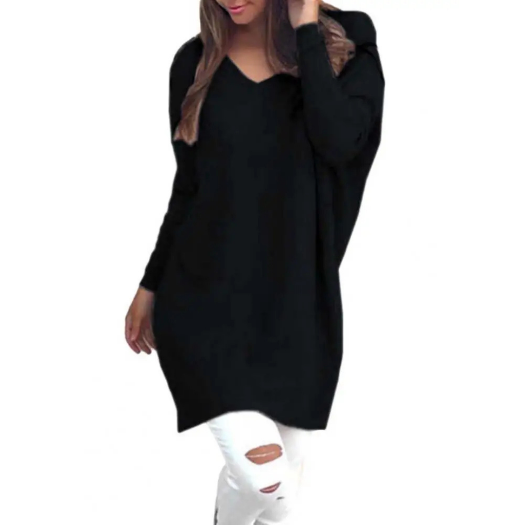 Élise – Pull femme oversize col V