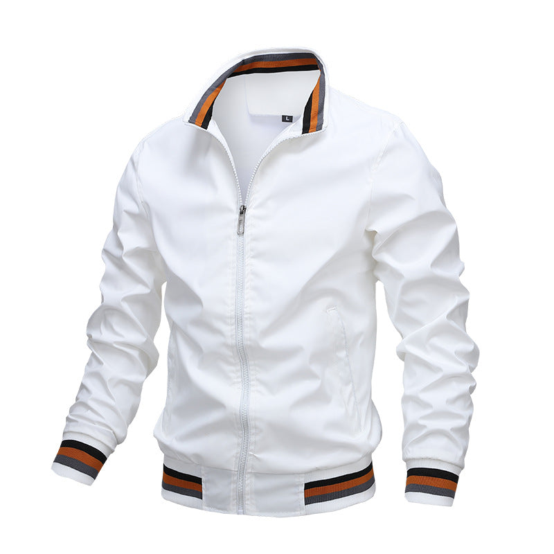 Blouson pour homme automne léger respirant en polyester avec coupe regular Bastien