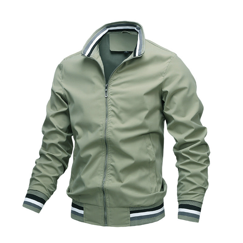 Blouson pour homme automne léger respirant en polyester avec coupe regular Bastien