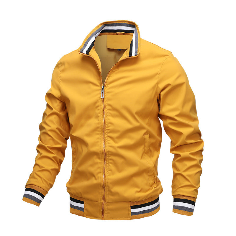 Blouson pour homme automne léger respirant en polyester avec coupe regular Bastien