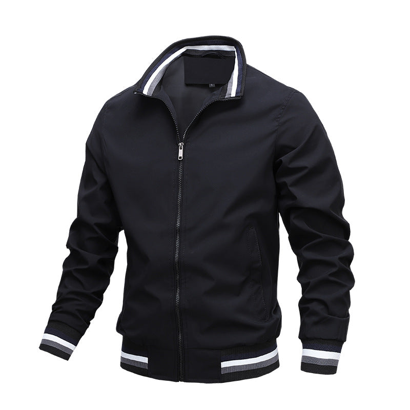 Blouson pour homme automne léger respirant en polyester avec coupe regular Bastien