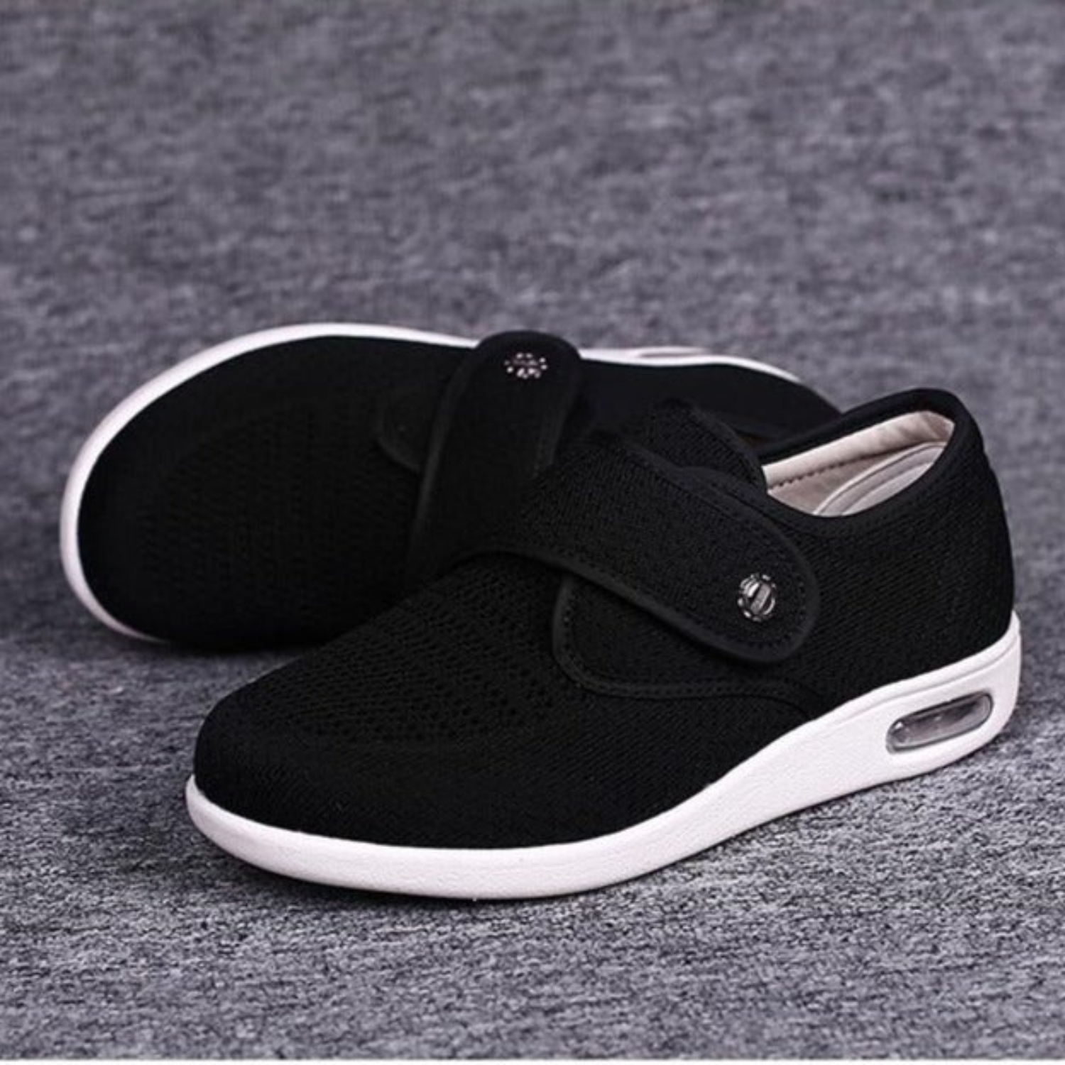 Chaussures confort d’été pour femme grande largeur, douces et élégantes pour le quotidien