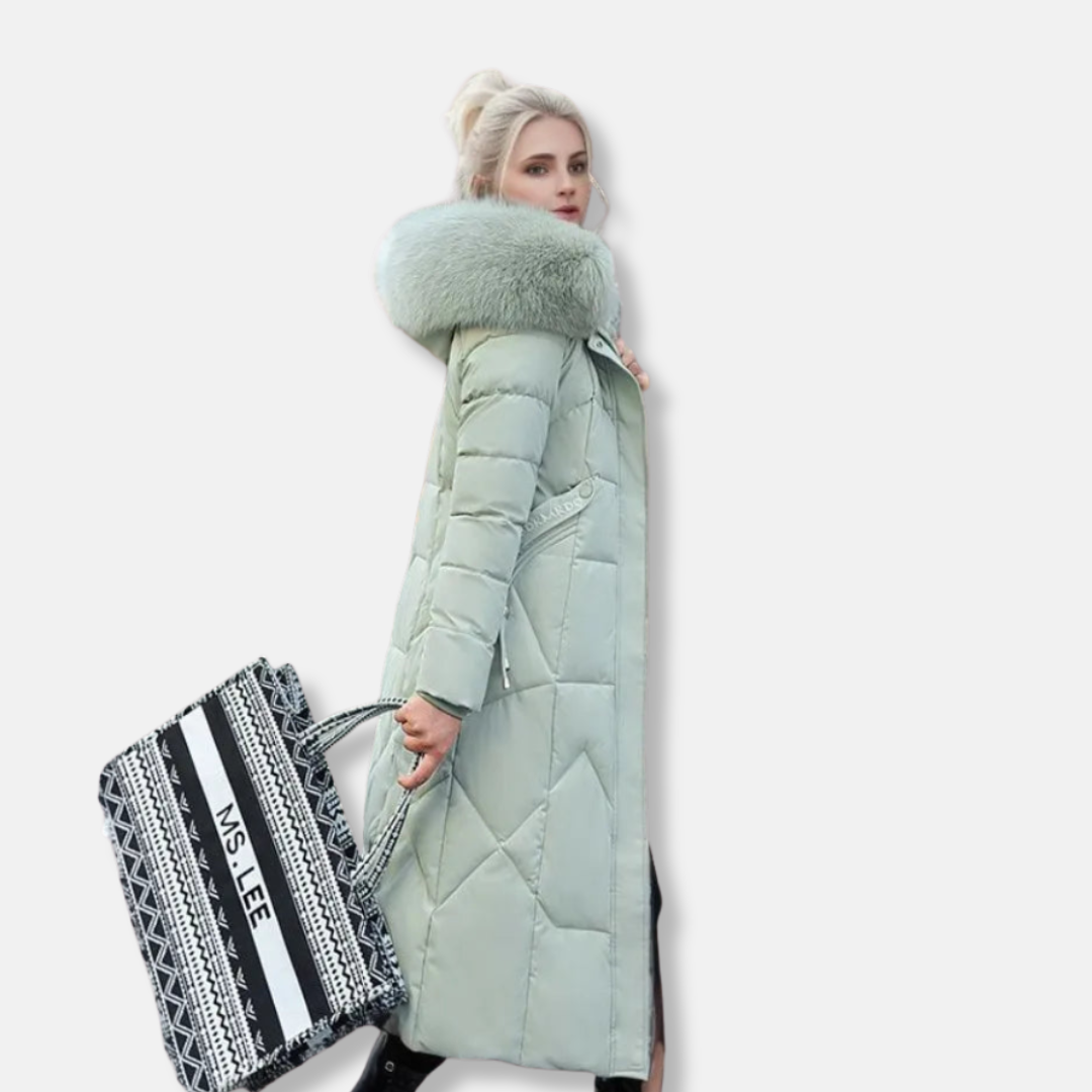 Marion – Long manteau puffer matelassé femme
