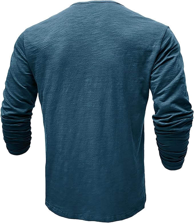 Laurent – Chemise manches longues homme automne col boutonné