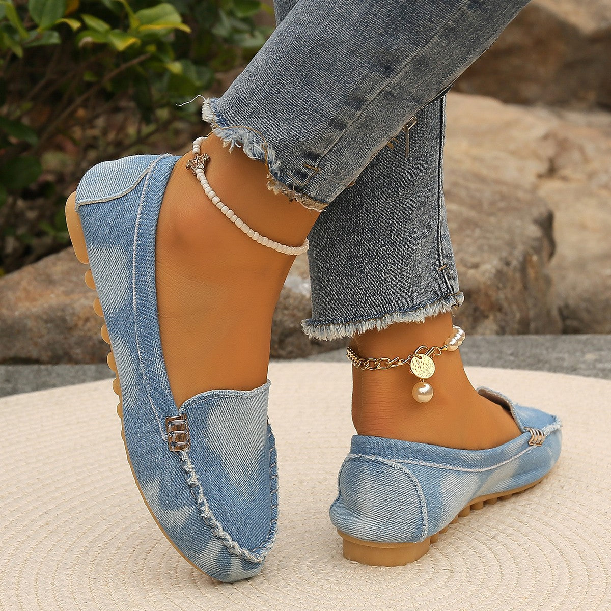 Mocassins femme plats à bout rond 3