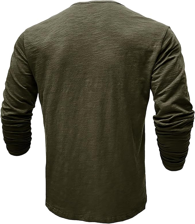 Laurent – Chemise manches longues homme automne col boutonné