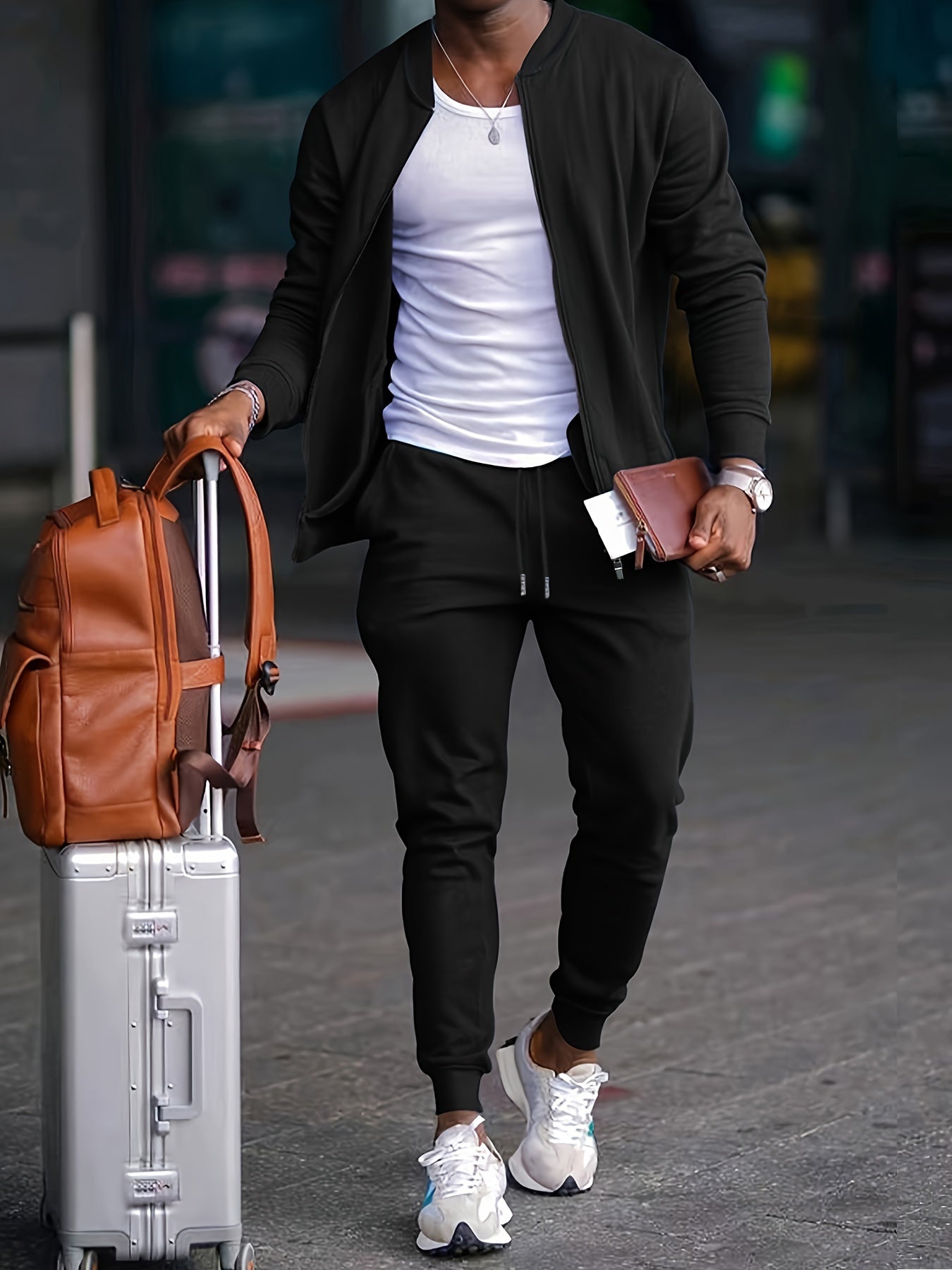 Noah – Survêtement sportif avec veste et pantalon homme