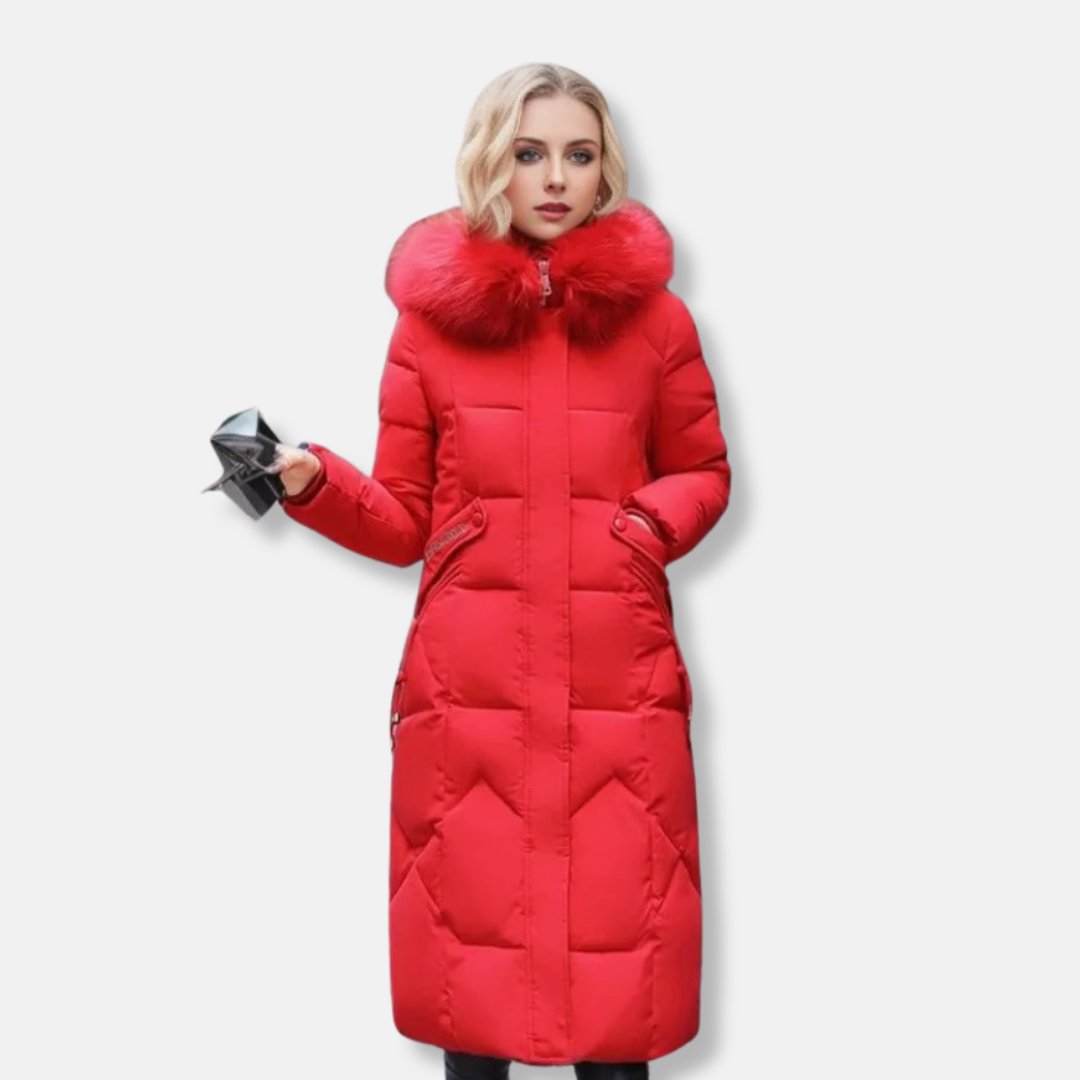 Marion – Long manteau puffer matelassé femme