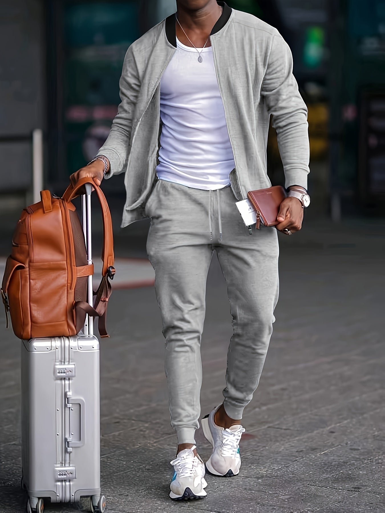 Noah – Survêtement sportif avec veste et pantalon homme