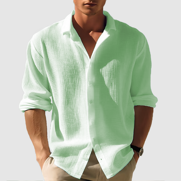 Baptiste – Chemise casual boutonnée homme