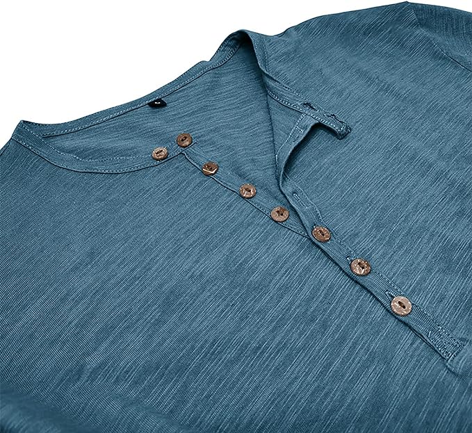 Laurent – Chemise manches longues homme automne col boutonné