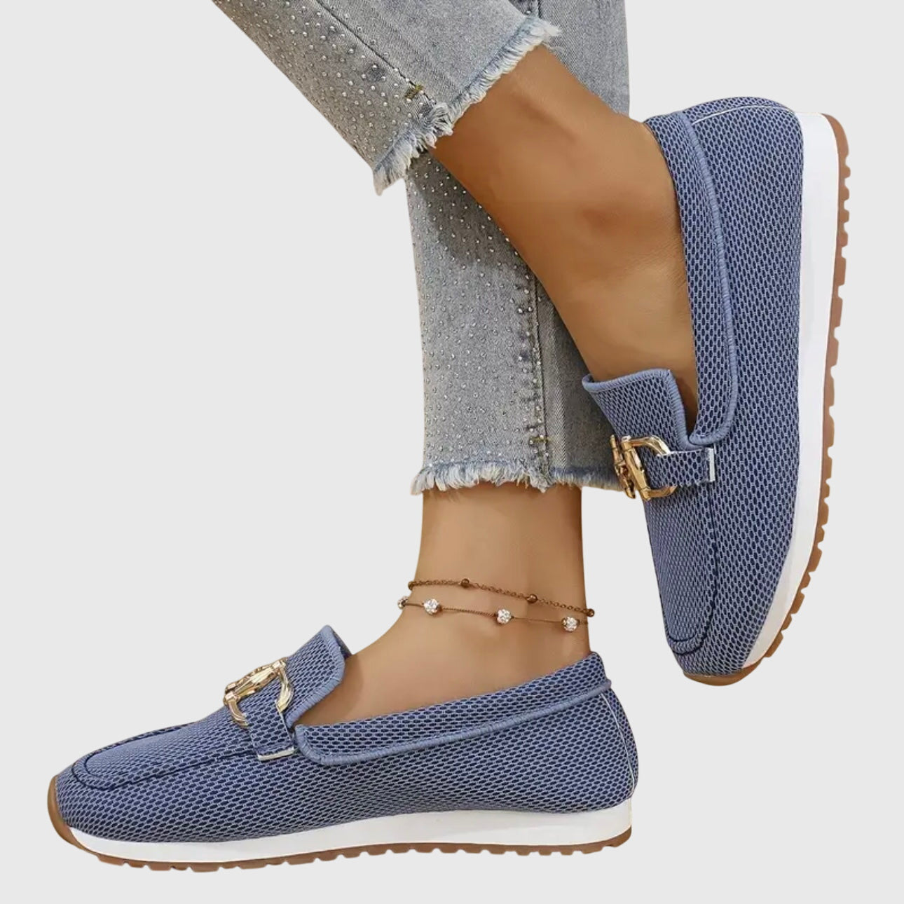 Louna – Mocassins avec détail chaîne femme