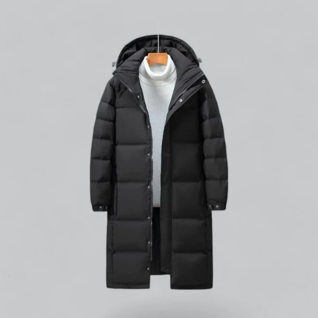 Luc – Manteau homme hiver long matelassé