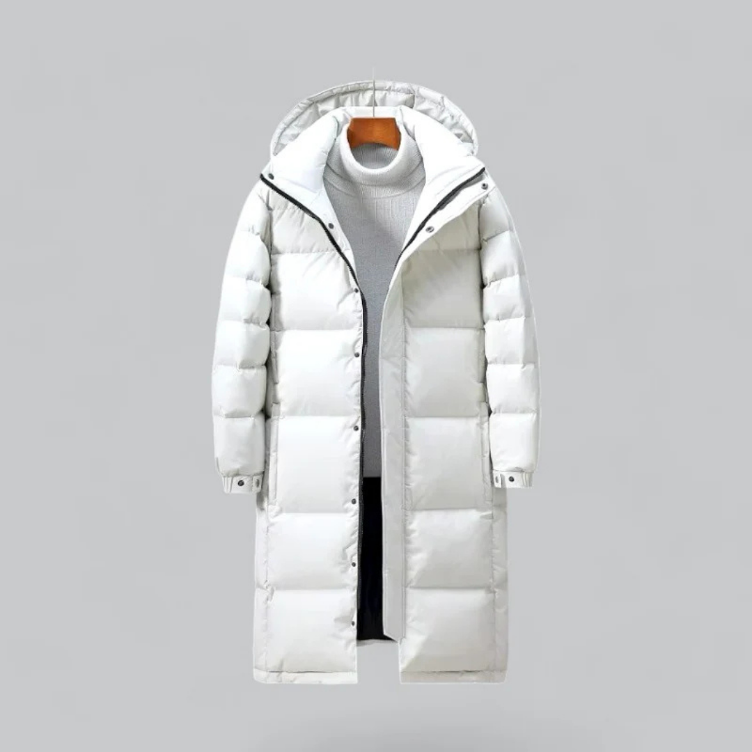 Luc – Manteau homme hiver long matelassé