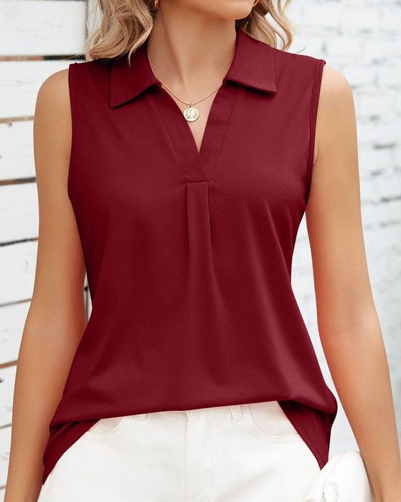 Claire – Blouse sans manches femme