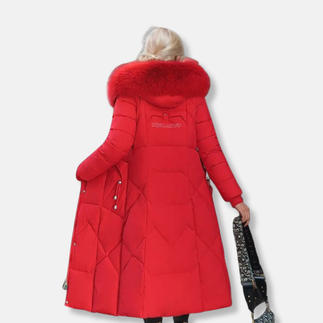 Marion – Long manteau puffer matelassé femme