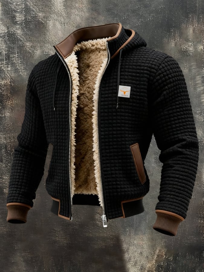 Thomas – Veste d’hiver matelassée en polaire homme