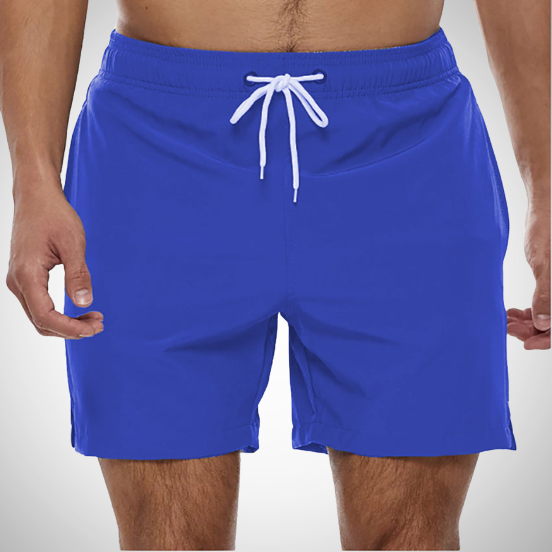 Mathis – Short de bain confortable uni homme