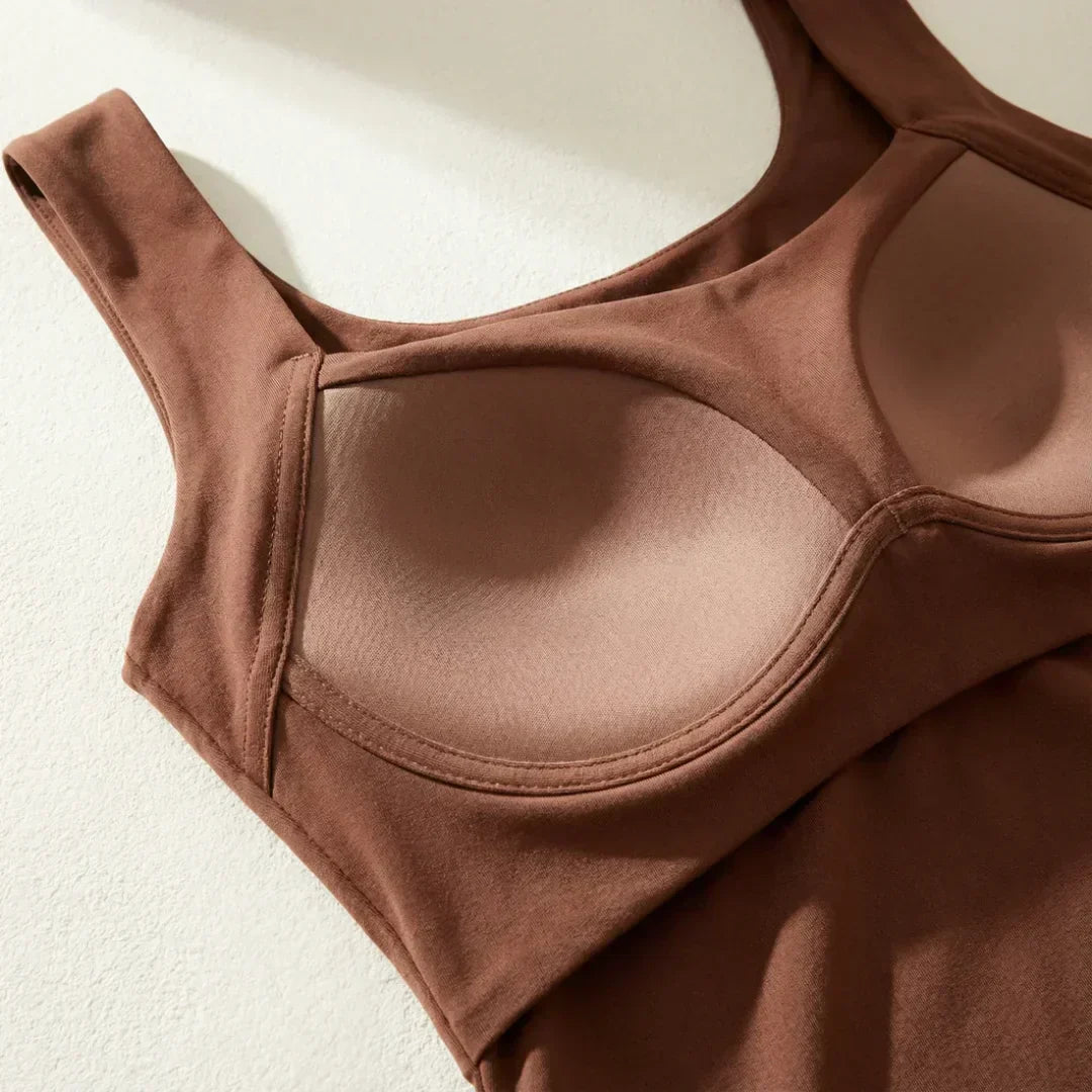 Fabienne – Débardeur à soutien-gorge intégré femme