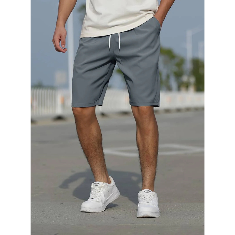 Axel – Short casual avec cordon de serrage à la taille et taille basse homme