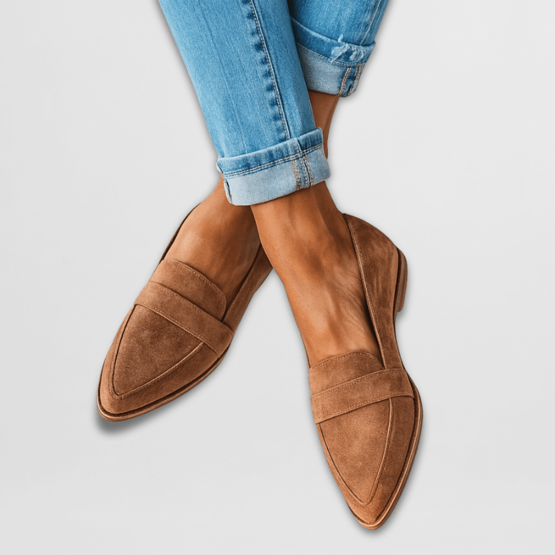 Anaëlle – Mocassins en suédine femme