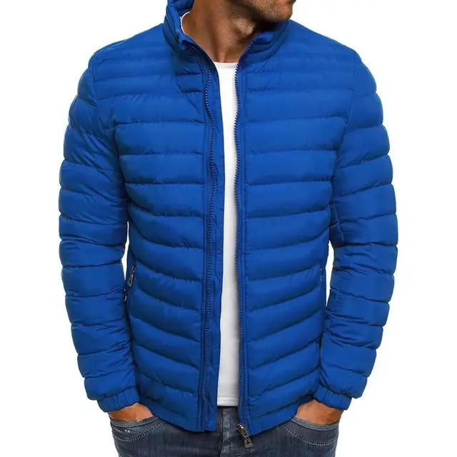 Veste matelassée légère coupe-vent en polyester coupe régulière pour homme automne Marcus