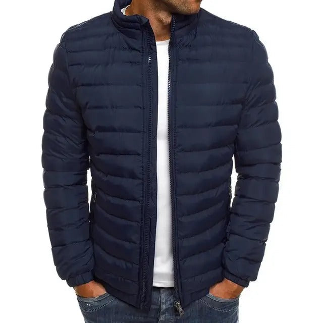 Veste matelassée légère coupe-vent en polyester coupe régulière pour homme automne Marcus