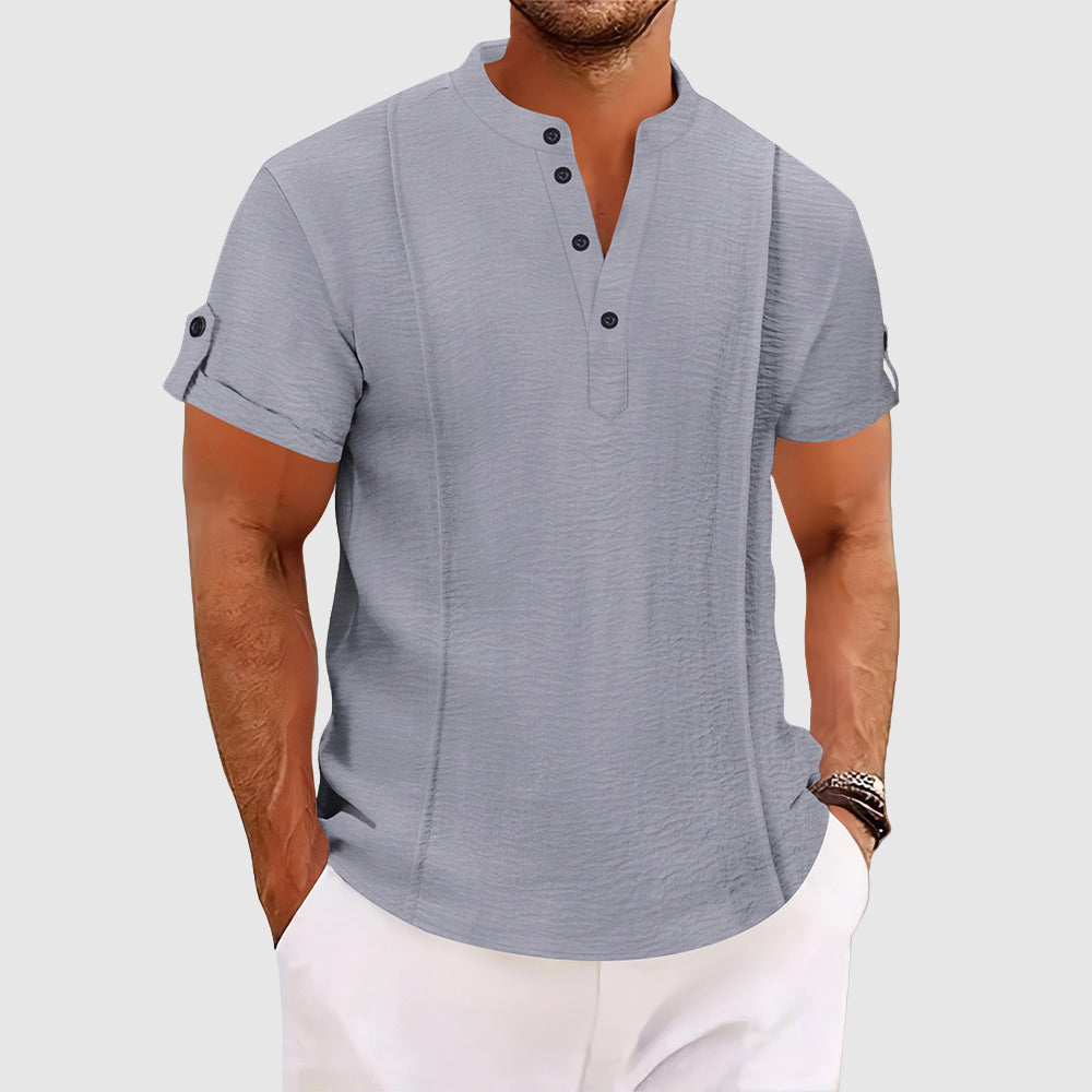 Romain – Chemise à boutons homme