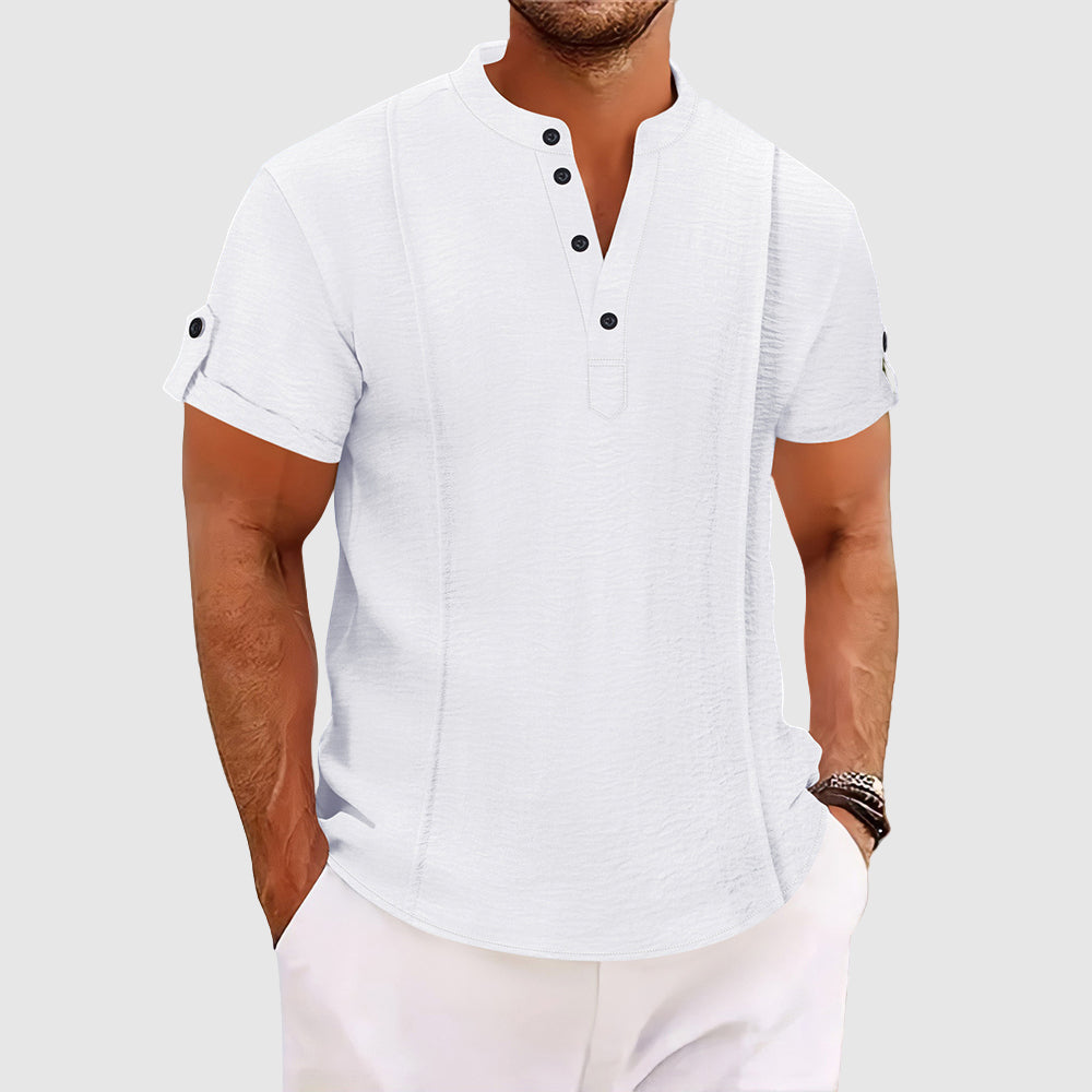 Romain – Chemise à boutons homme