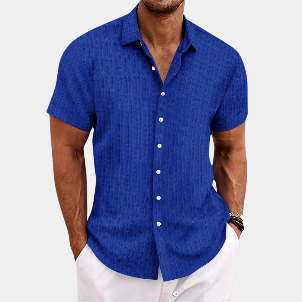 Chemise homme été manches courtes – légèreté, style et confort pour les journées ensoleillées