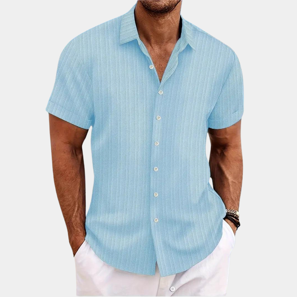 Chemise homme été manches courtes – légèreté, style et confort pour les journées ensoleillées
