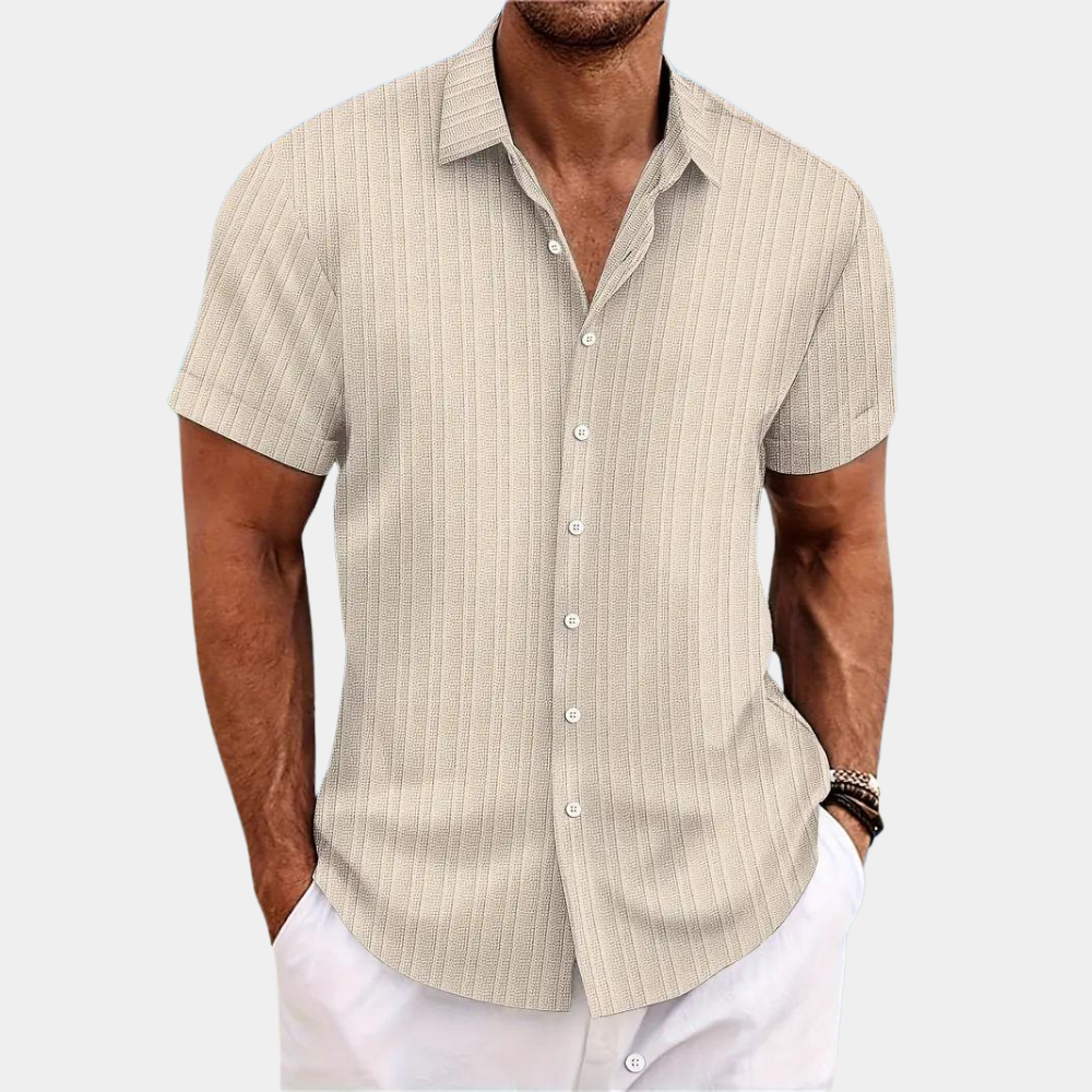 Chemise homme été manches courtes – légèreté, style et confort pour les journées ensoleillées