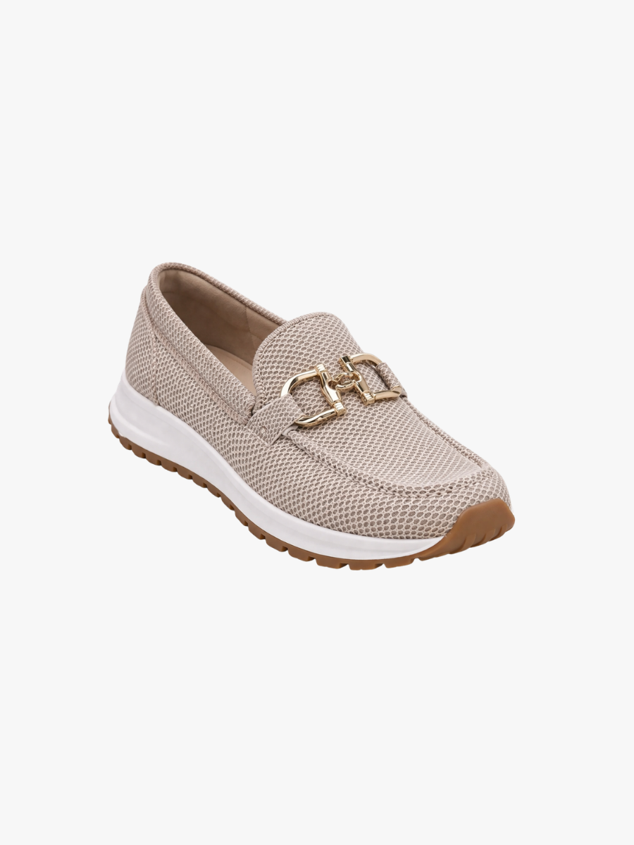 Mocassins femme en maille respirante à semelle amortissante 1