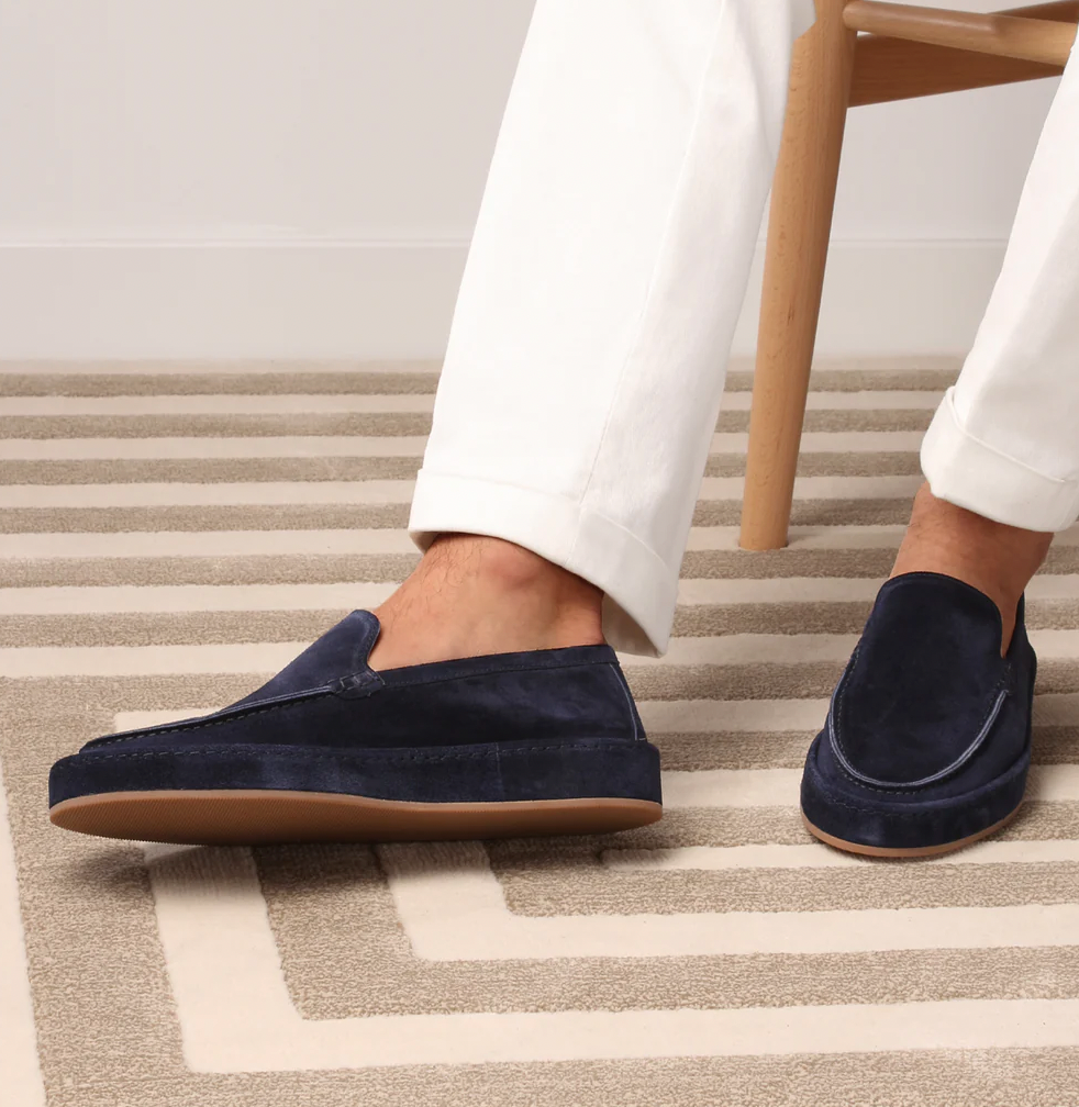Mocassins homme à enfiler à semelle rembourrée confortables et élégants