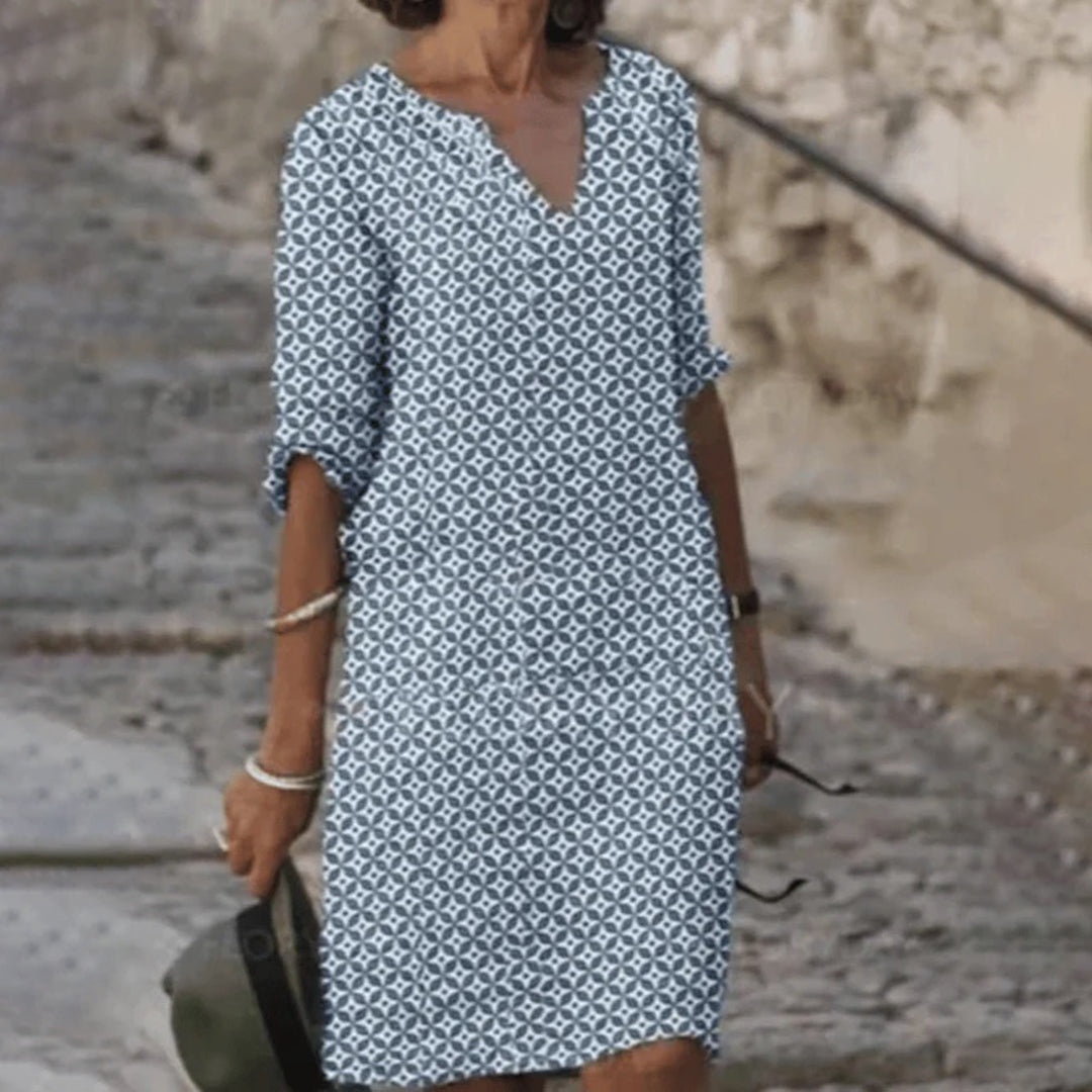 Robe élégante et confortable pour la mi-saison – simplicité raffinée au quotidien