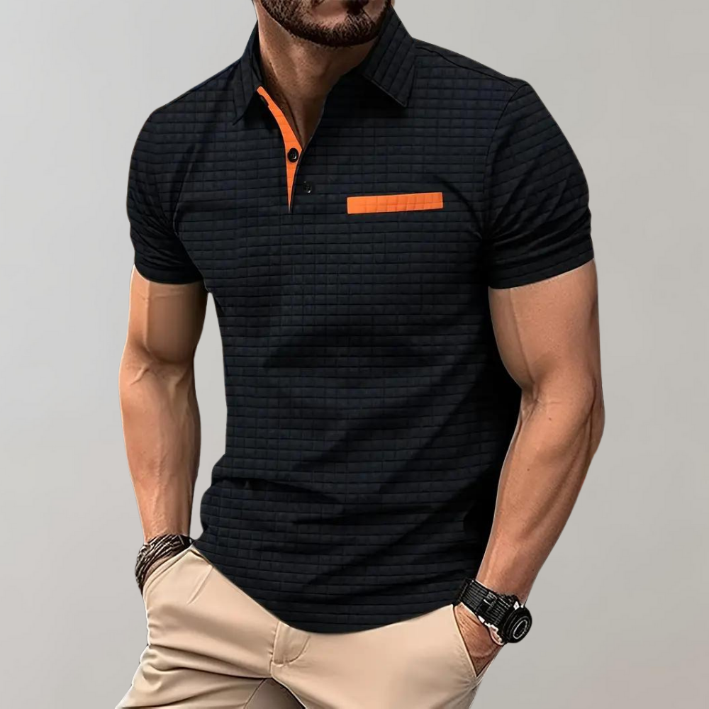 Polo homme chic uni – l’équilibre parfait entre élégance et décontraction