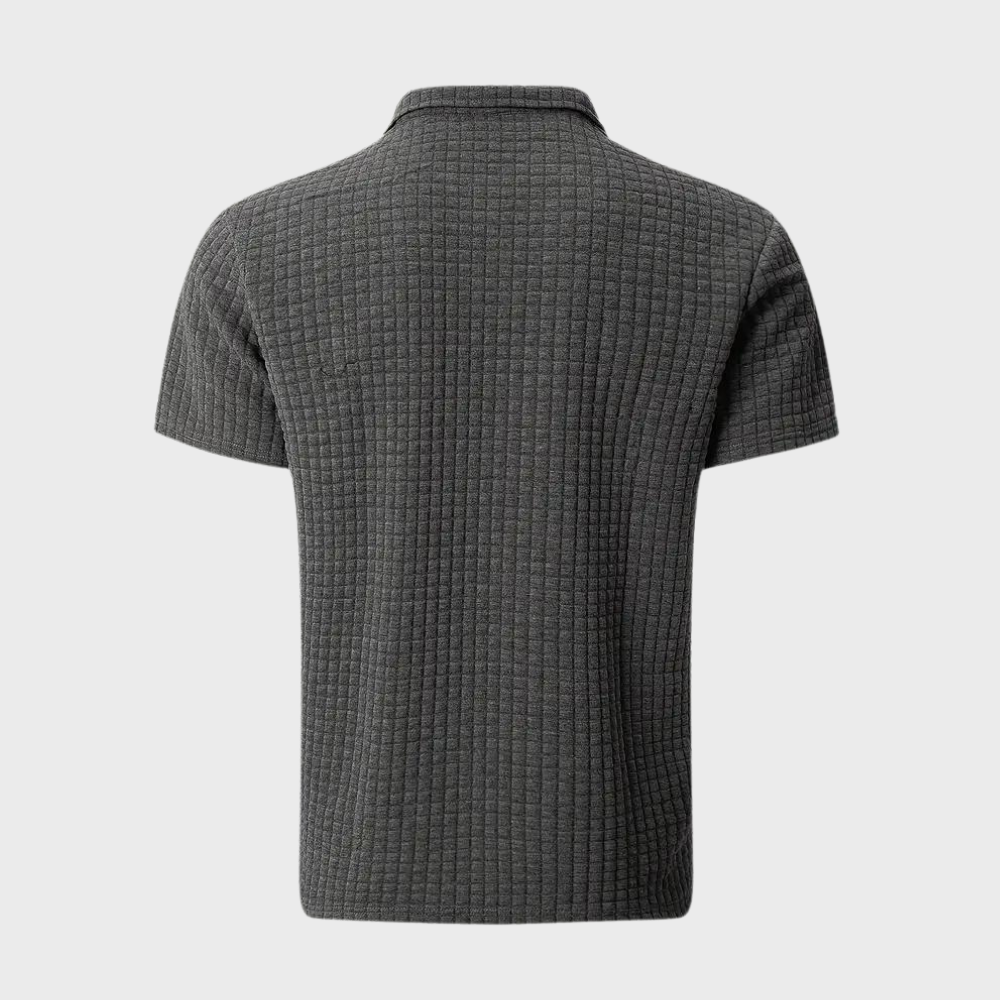 Polo homme chic uni – l’équilibre parfait entre élégance et décontraction