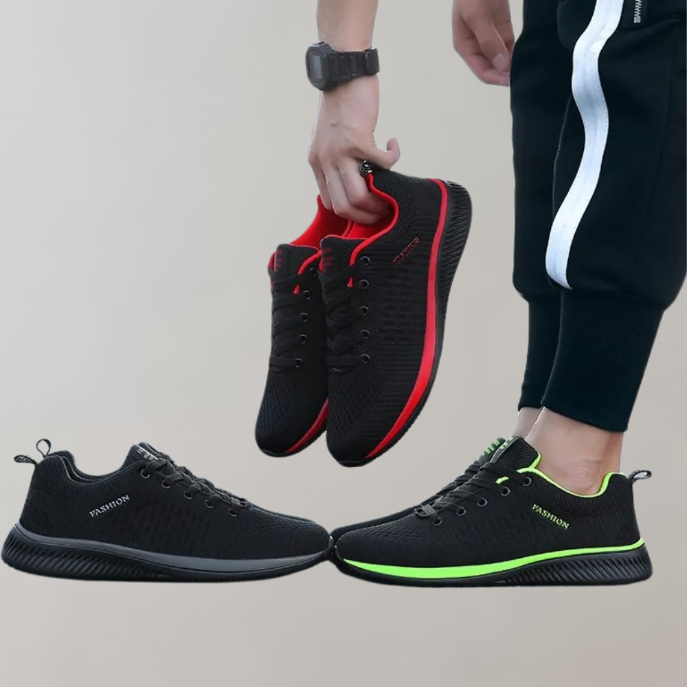 Baskets pour homme automne légères respirantes en maille avec semelle souple Kornelius