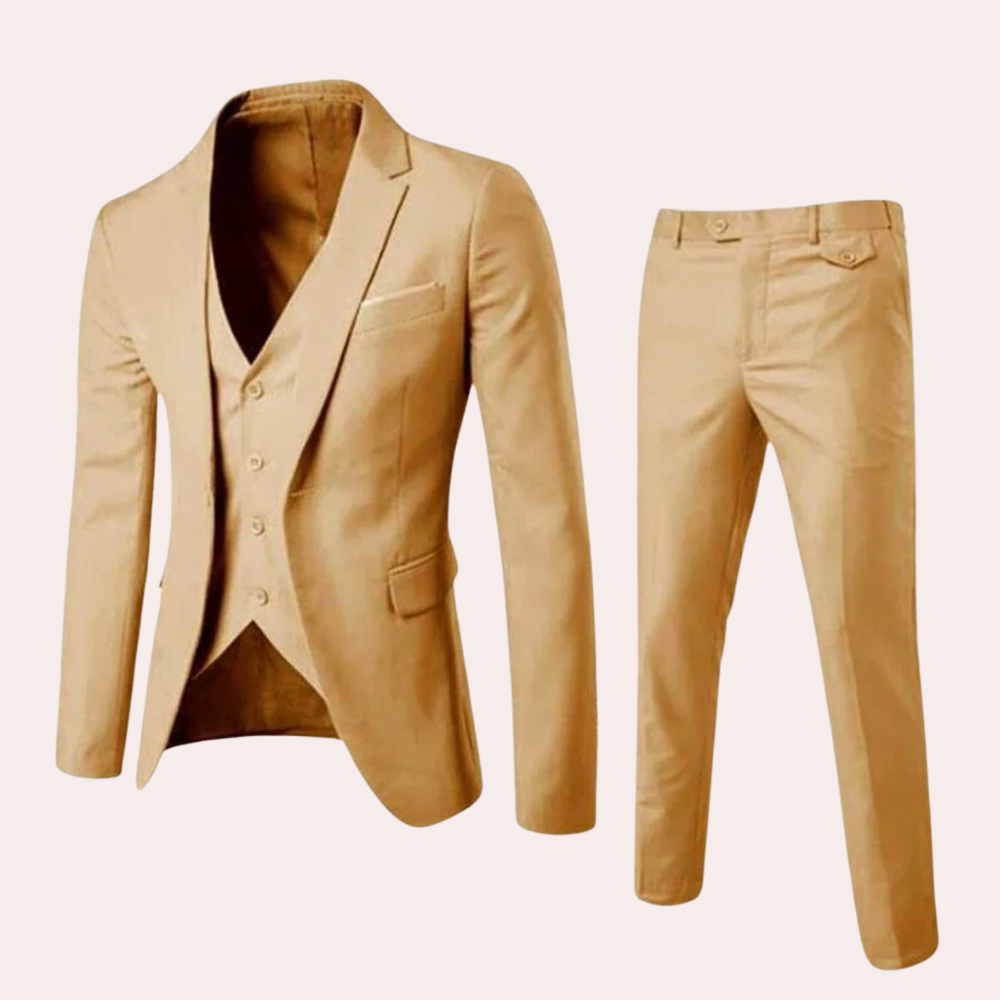 Costume 2 pièces pour homme automne élégant en tissu haut de gamme avec coupe slim Joseph