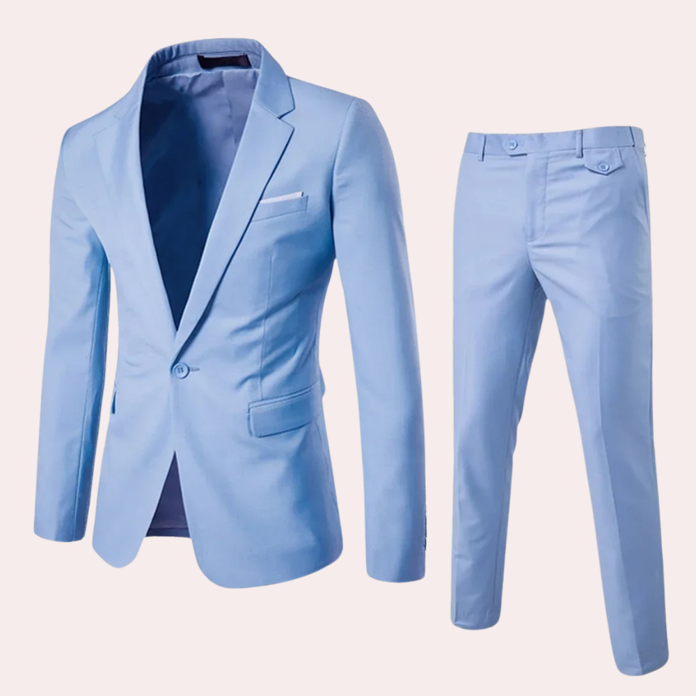 Costume 2 pièces pour homme automne élégant en tissu haut de gamme avec coupe slim Joseph