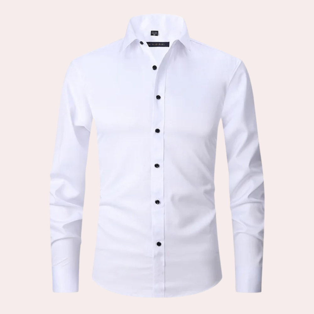 Chemise homme stretch sans repassage – confort moderne et allure impeccable