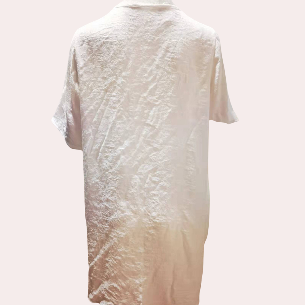 Robe midi d'été légère et fluide – fraîcheur élégante pour les journées ensoleillées
