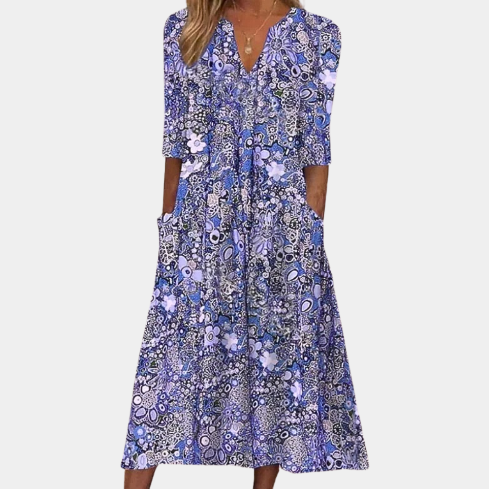 Robe fleurie légère et féminine – douceur et élégance pour chaque journée ensoleillée