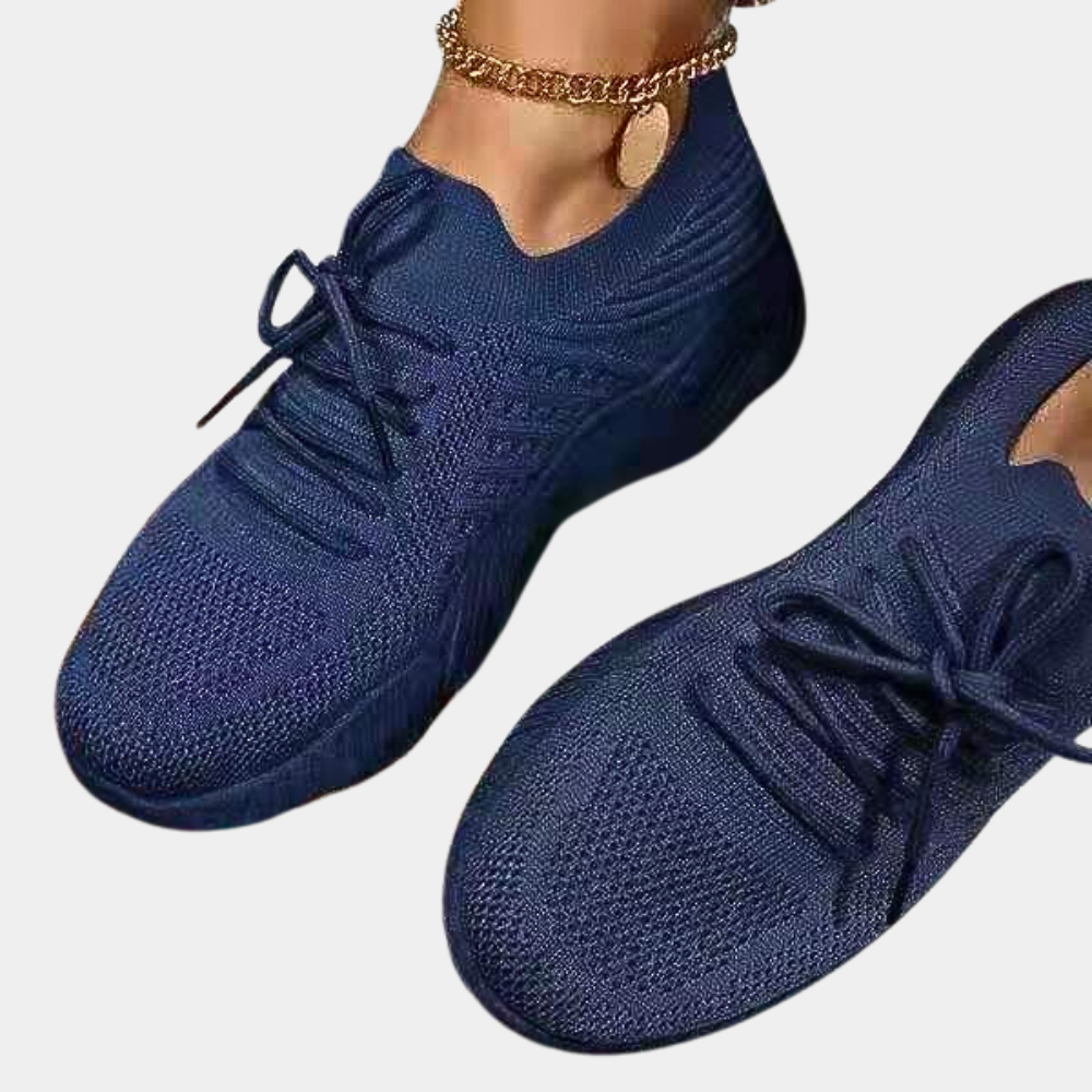 Baskets pour femme automne légères flexibles en maille respirante avec semelle antidérapante Priscilla