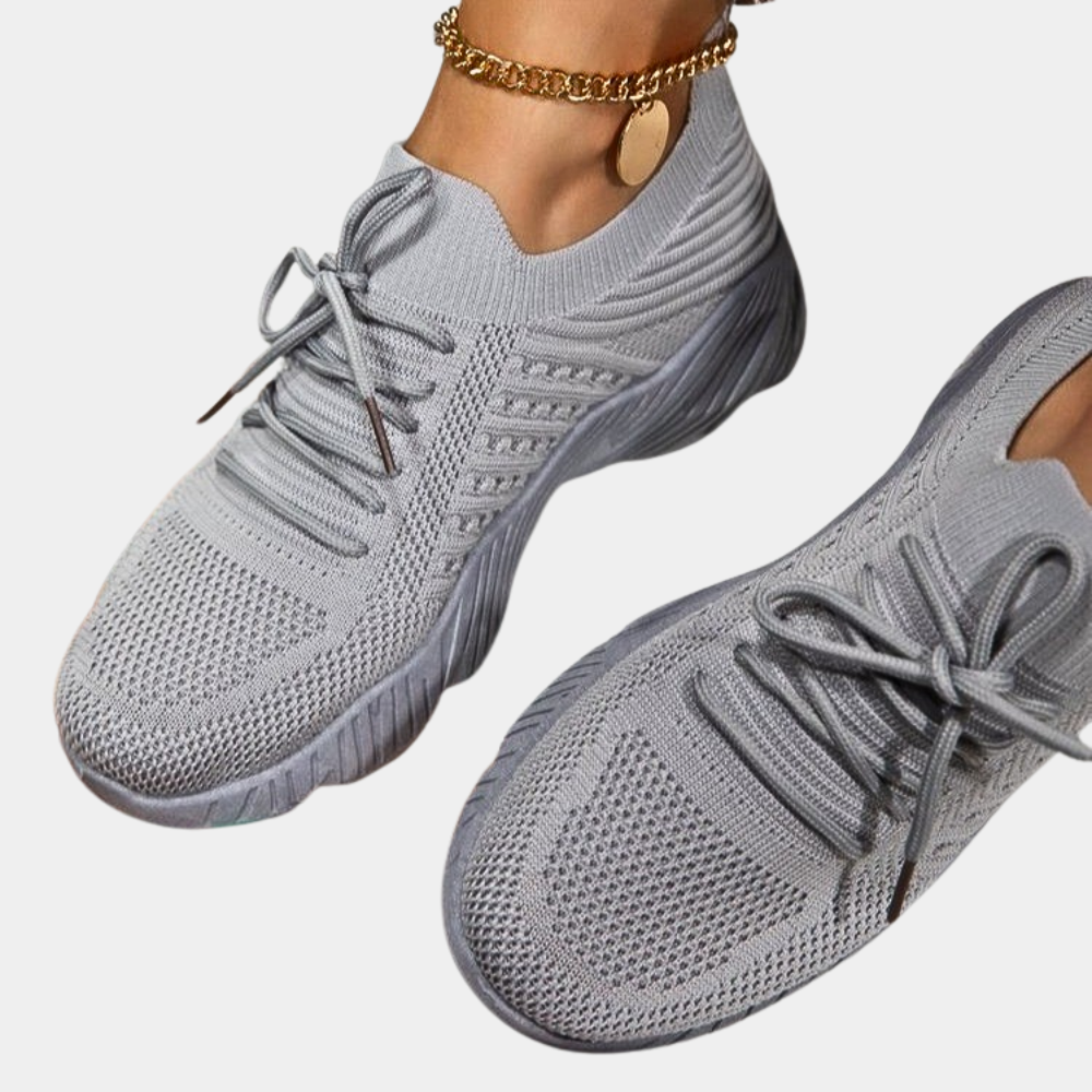 Baskets pour femme automne légères flexibles en maille respirante avec semelle antidérapante Priscilla