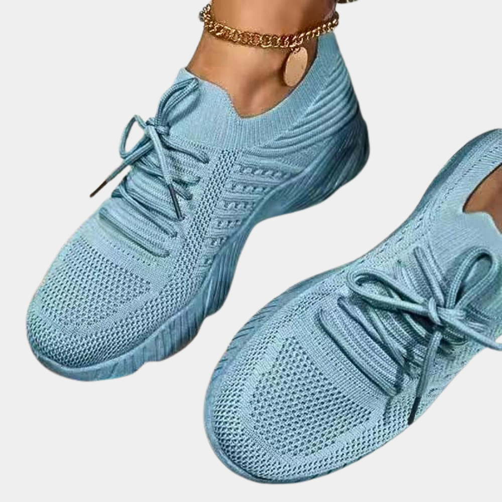 Baskets pour femme automne légères flexibles en maille respirante avec semelle antidérapante Priscilla