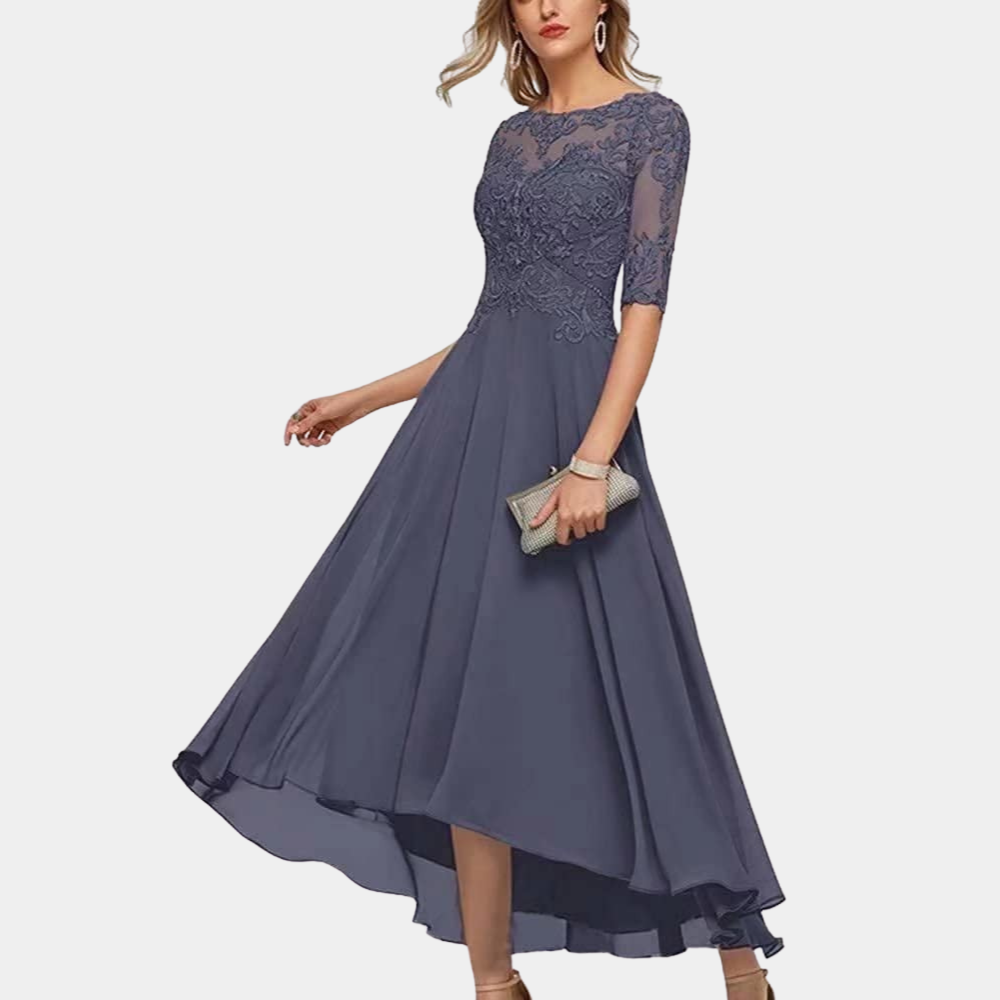 Robe de soirée élégante en dentelle – charme raffiné pour vos occasions spéciales