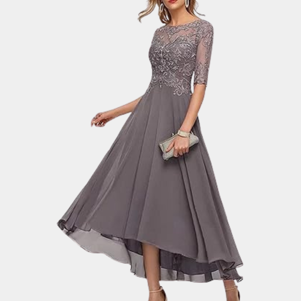 Robe de soirée élégante en dentelle – charme raffiné pour vos occasions spéciales